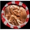 Image 2 : BU Shotgun Lincoln 1c roll, 1959-p 50 pcs Steel-Strong Wrapper 50c
