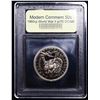 Image 2 : 1991-1995-p WWII Modern Commem Half Dollar 50c Graded ms70, Perfection By USCG