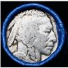 Image 2 : Buffalo Nickel Shotgun Roll in Old Bank Style ' Abbott Coin Counter' Wrapper 1935 & p Mint Ends