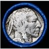 Image 2 : Buffalo Nickel Shotgun Roll in Old Bank Style ' Abbott Coin Counter' Wrapper 1926 & p Mint Ends