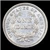 Image 3 : ***Auction Highlight*** 1837 Lg Date Seated Liberty Dime 10c Graded ms63+ By SEGS (fc)