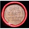 Image 3 : Mixed small cents 1c orig shotgun roll, 1937-p Lincoln Cent, Wheat Cent other end, Coca Cola Wrapper