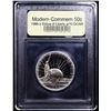 Image 2 : Proof 1986-s Liberty Modern Commem Half Dollar 50c Graded GEM++ Proof Deep Cameo By USCG