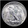 Image 3 : 1945-d Walking Liberty Half Dollar 50c Grades Choice Unc