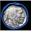 Image 2 : Buffalo Nickel Shotgun Roll in Old Bank Style 'The Great Coney Island' Wrapper 1937 & p Mint Ends