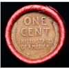 Image 3 : Mixed small cents 1c orig shotgun roll, 1919-p Lincoln Cent, Wheat Cent other end, Coca Cola Wrapper
