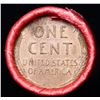 Image 3 : Mixed small cents 1c orig shotgun roll, 1935-p Lincoln Cent, Wheat Cent other end, Coca Cola Wrapper