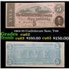 Image 1 : 1864 $5 Confederate Note, T-69 Grades Select CU