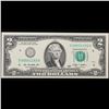 Image 2 : 2009 $2 Green Seal Federal Reserve Note Grades Gem+ CU