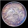 Image 3 : ***Auction Highlight*** 1833 Capped Bust Half Dime Rainbow Toned 1/2 10c Graded Choice Unc By USCG (