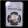 Image 2 : ***Auction Highlight*** NGC 1878-cc Morgan Dollar $1 Graded ms63 pl By NGC (fc)