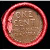 Image 3 : Mixed small cents 1c orig shotgun roll, 1907 Indian Cent, Wheat Cent Other end, Coca Cola Wrapper