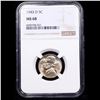 Image 2 : ***Auction Highlight*** NGC 1943-d Jefferson Nickel TOP POP! 5c Graded ms68 By NGC (fc)