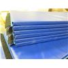 Image 8 : Multiple AMF Sport Supply Group Blue Folding Padded Mats 72"x24"x8"H