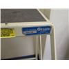 Image 2 : Qty 2 Gillis 3-Tier Rolling Ladders w/ Handrails 16"x24"x32"H (stairs) 63"H (top)