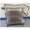 Image 1 : Lakeside 444 Metal Rolling 3-Tier Cart 35"x21"x37"H (bent - wobbles)