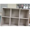 Image 2 : Tall 21-Section Storage Shelf 39"x14"x94"