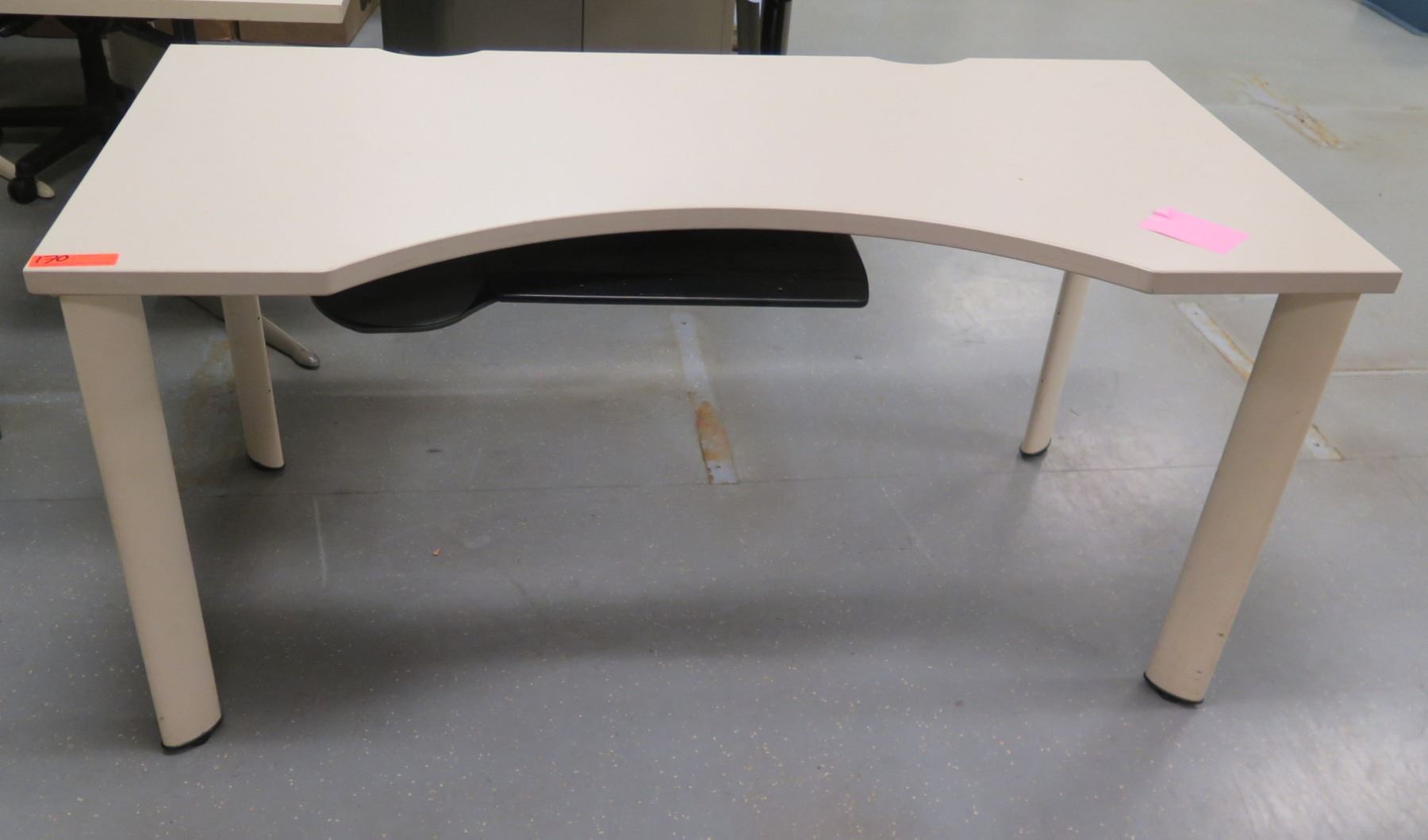 WorkRite Ergonomics Pinnacle 2 Desk w/ Adjustable Keyboard Platform