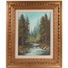 Image 1 : Kuehntopp Original Oil Painting "Jefferson Creek"  [168616]