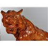 Image 2 : Tiger Carved Wood Sculpture  [149120]