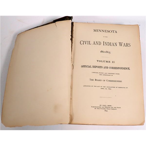 Civil & Indian Wars 1861-1865 Volume II  [170316]