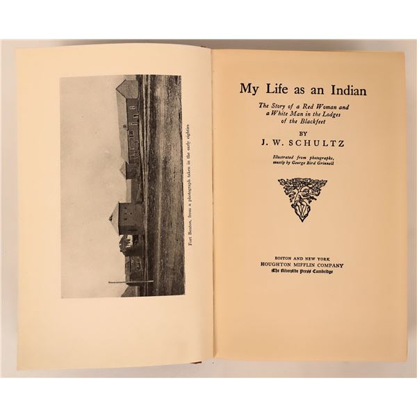 My Life As an Indian by J.W. Schultz  [170314]