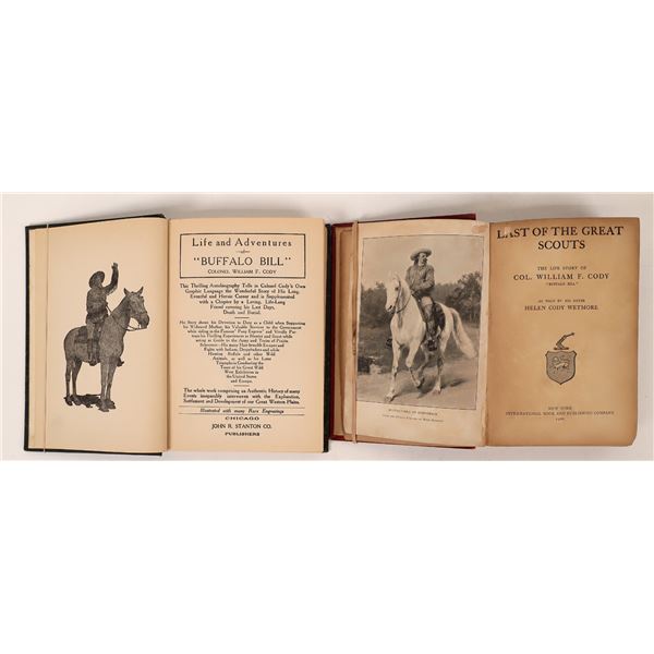 Buffalo Bill Cody Books (2)  [170305]