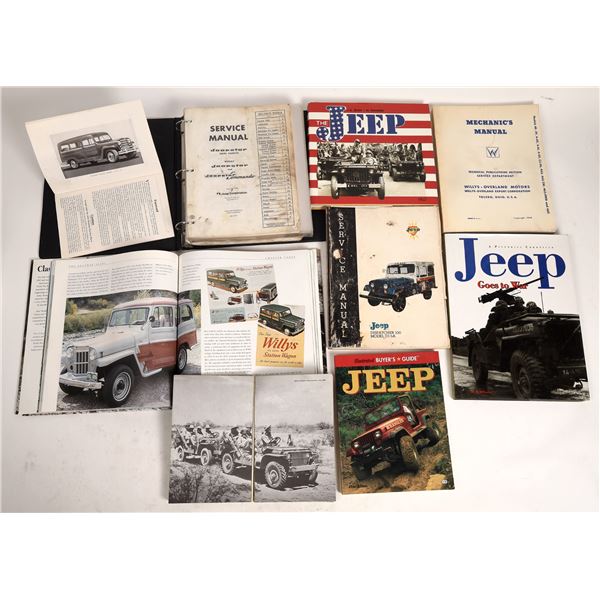 Jeep & Willeys-Overland Books & Mechanic's Manuals  [169842]