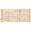 Image 1 : Pony Express Founder, WH Russell Autographed Mining Stock  [157585]