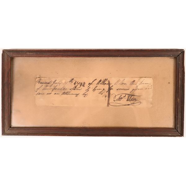 Thomas Elder Autograph  [158213]