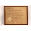 Image 1 : Grover Cleveland Autographed Appointment Document  [159930]