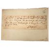 Image 1 : William Cowper Autograph  [157887]