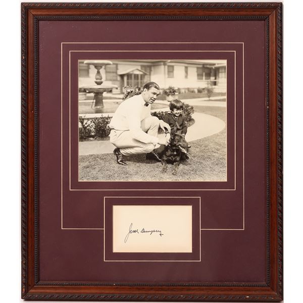 Jack Dempsey Photo and Autograph  [153277]