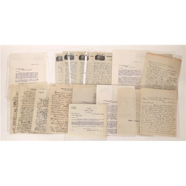 Samuel L Bean Letter Collection, c. 1910-11  [168942]