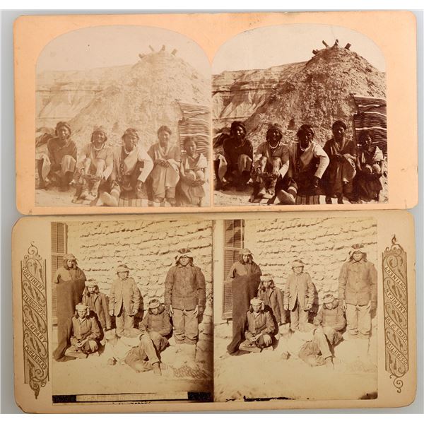 Stereoviews of Arizona and New Mexico Indians by Continent Stereoscopic and Hillers  [168256]