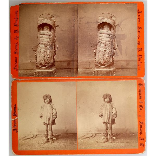 Stereoviews of Children by Photographer Henry Buehman C.1876  [168264]