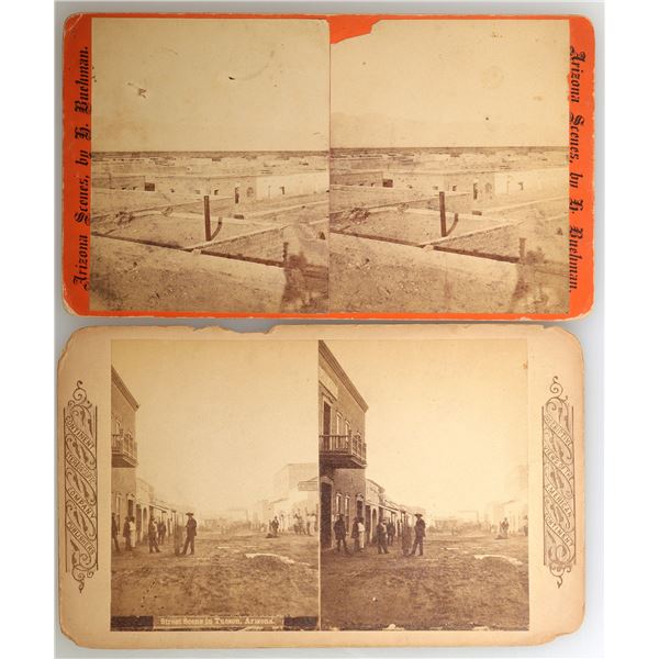 Stereoviews of Tucson, Arizona by Henry Buchman and Continent Stereoscope Co. (2)  [169203]