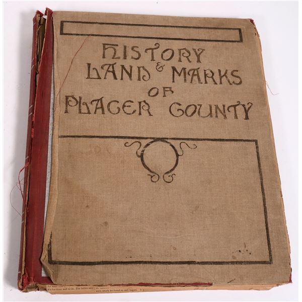 Placer County Historical Photographs & Scrap Book -Choice!  [168852]