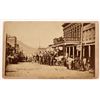 Image 1 : Wells Fargo Stagecoaches, Virginia City CDV  [164525]