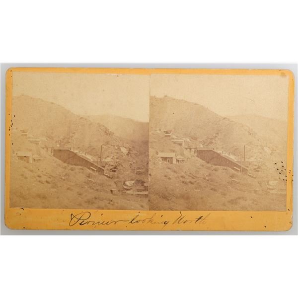 Stereoview-Pioneer Mine by J.C. Burges C. 1881-1883  [168254]