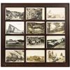 Image 2 : Grass Valley Mining Vintage Framed Postcards (4)  [148622]