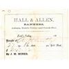 Image 1 : Hall & Allen - Gold Dust Receipt, rec'd from A. Huntley  [163546]