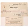 Image 1 : W. S. Moore Assay Billhead and Business Card (Golden & Independence)  [123641]