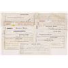 Image 1 : Comstock Mine Payroll Check Collection (12)  [164493]