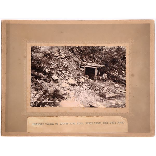 Silver King Mine Prospectus & Photograph  [169404]