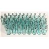 Image 1 : Monroe, Eureka, Aqua Hutch Soda Bottles (49)  [169890]