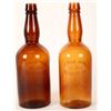 Image 2 : Mt. Diablo Wine Co. Amber Bottles, 2  [169956]