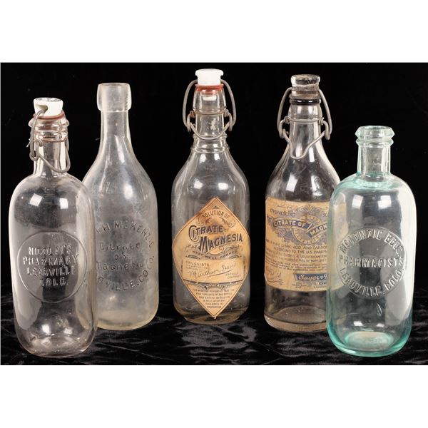 Leadville Citrate Bottles, 5  [168566]