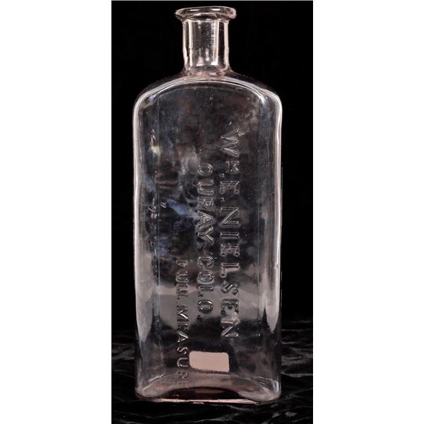 Wm E Nielsen Druggist Bottle, 32oz  [169003]