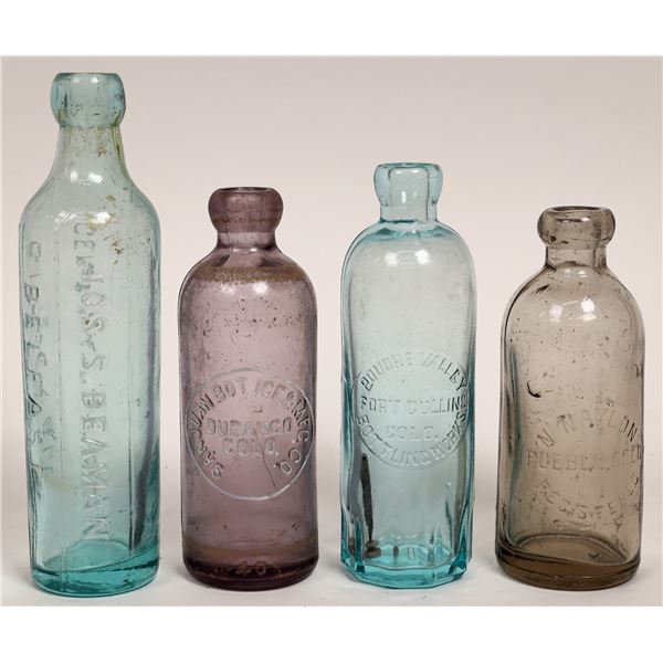 Colorado Soda Bottles, 4  [168344]